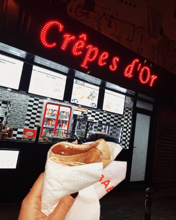 Crepes d’Or in Paris
