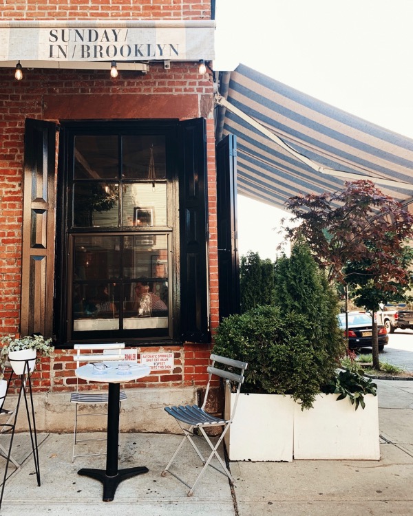 Sunday in Brooklyn in New York